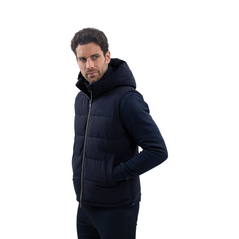 Harcour - Doudoune sans manches homme Aubin marine