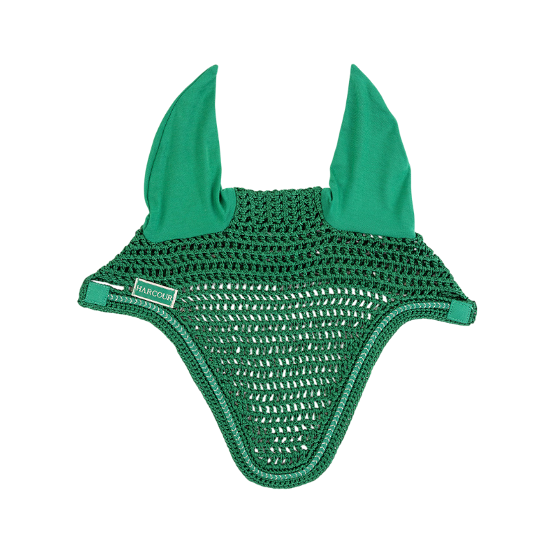 Harcour - Pack tapis de dressage Sunny et bonnet Funny vert/ light gold | - Ohlala