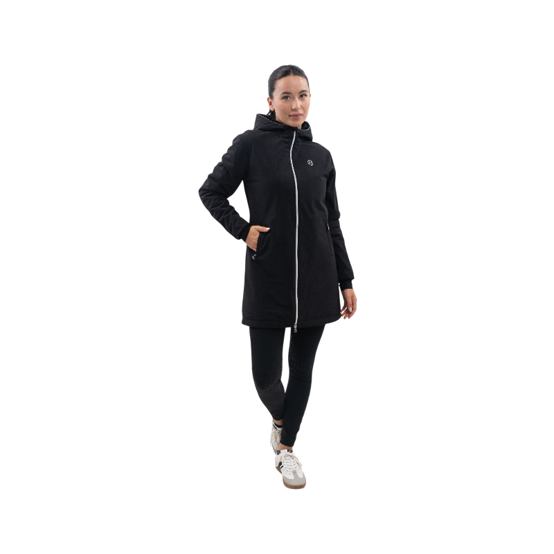 Harcour - Veste longue femme Abby noir