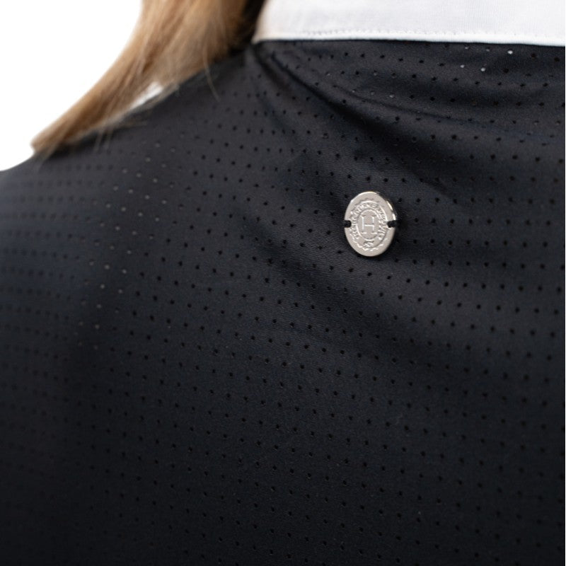 Harcour - Polo de competición manga larga mujer Coco negro | - Ohlala
