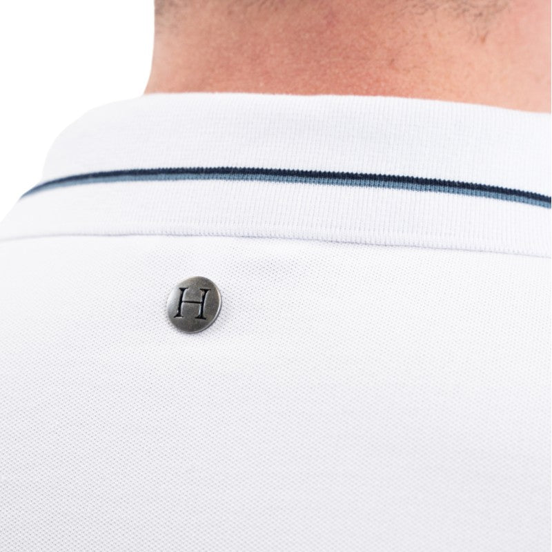 Harcour - Oscar Men's Short Sleeve Polo White | - Ohlala
