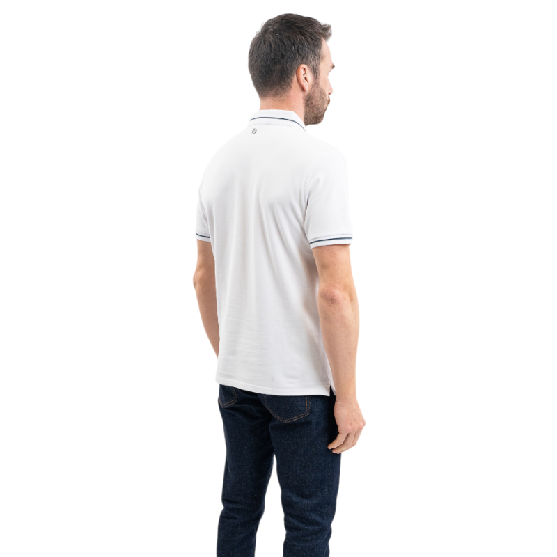 Harcour - Oscar Men's Short Sleeve Polo White | - Ohlala