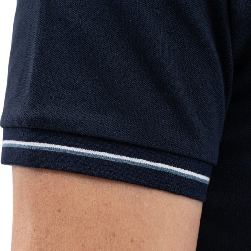 Harcour - Oscar Men's Short Sleeve Polo Navy | - Ohlala