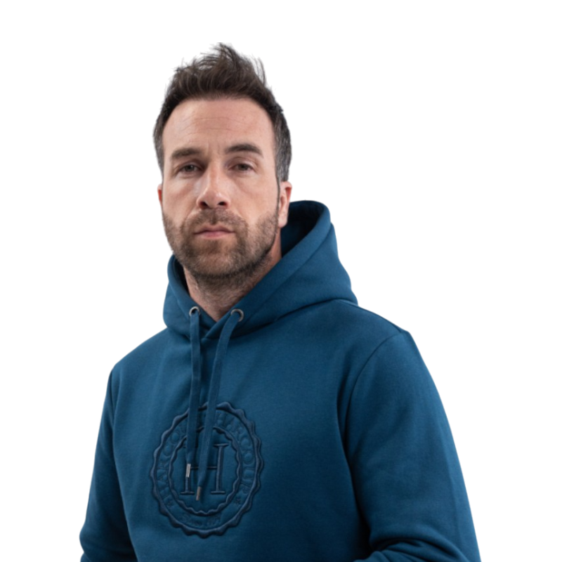 Harcour - Samy lagoon blue unisex hoodie | - Ohlala