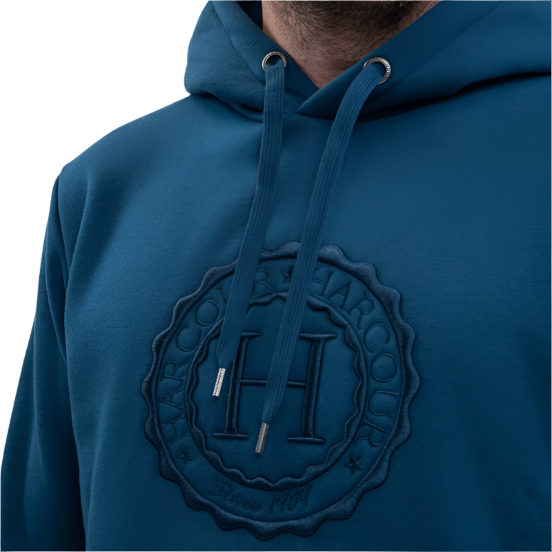 Harcour - Samy lagoon blue unisex hoodie | - Ohlala
