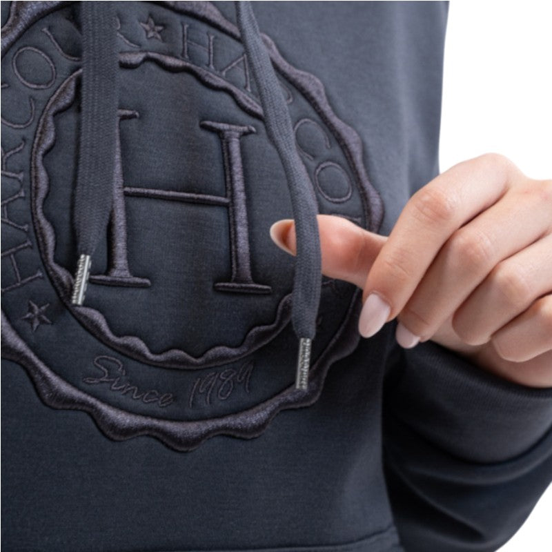 Harcour - Samy dark grey unisex hoodie | - Ohlala