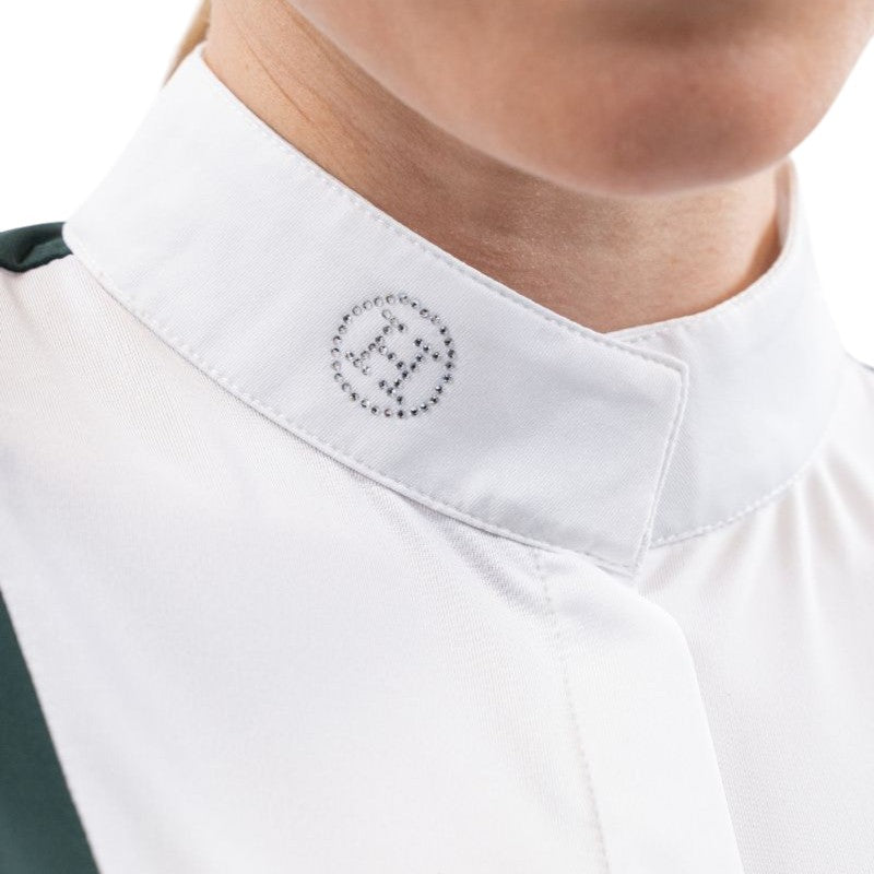 Harcour - Polo de concours manches longues femme Stella jungle | - Ohlala