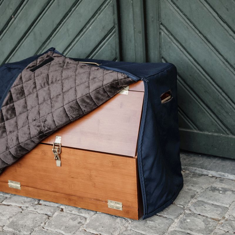 Kentucky Horsewear - Custodia protettiva Show Grooming box blu navy | - Ohlala