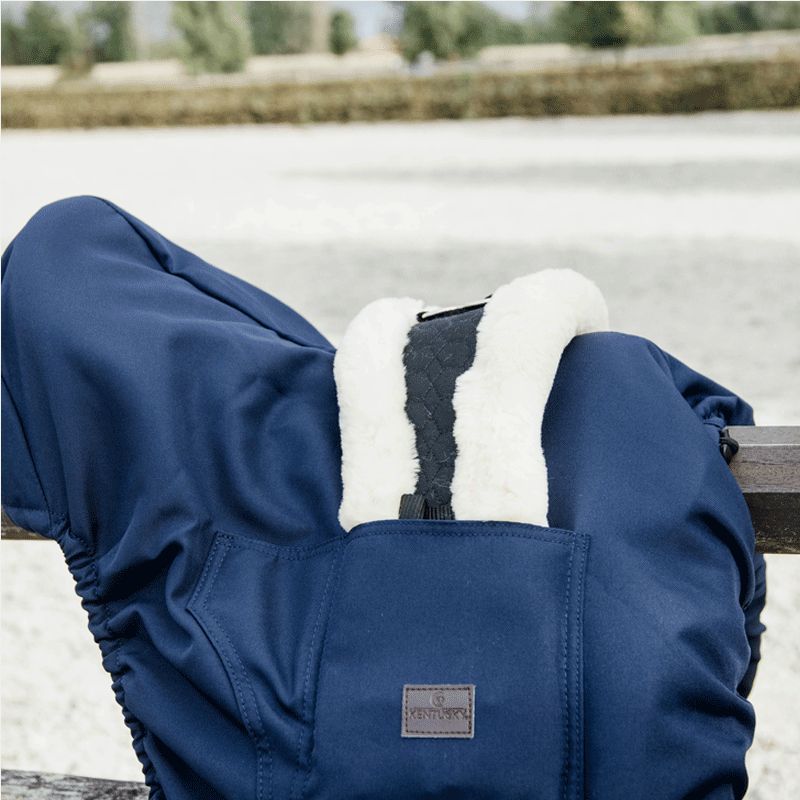 Kentucky Horsewear - Dressage saddle cover navy | - Ohlala