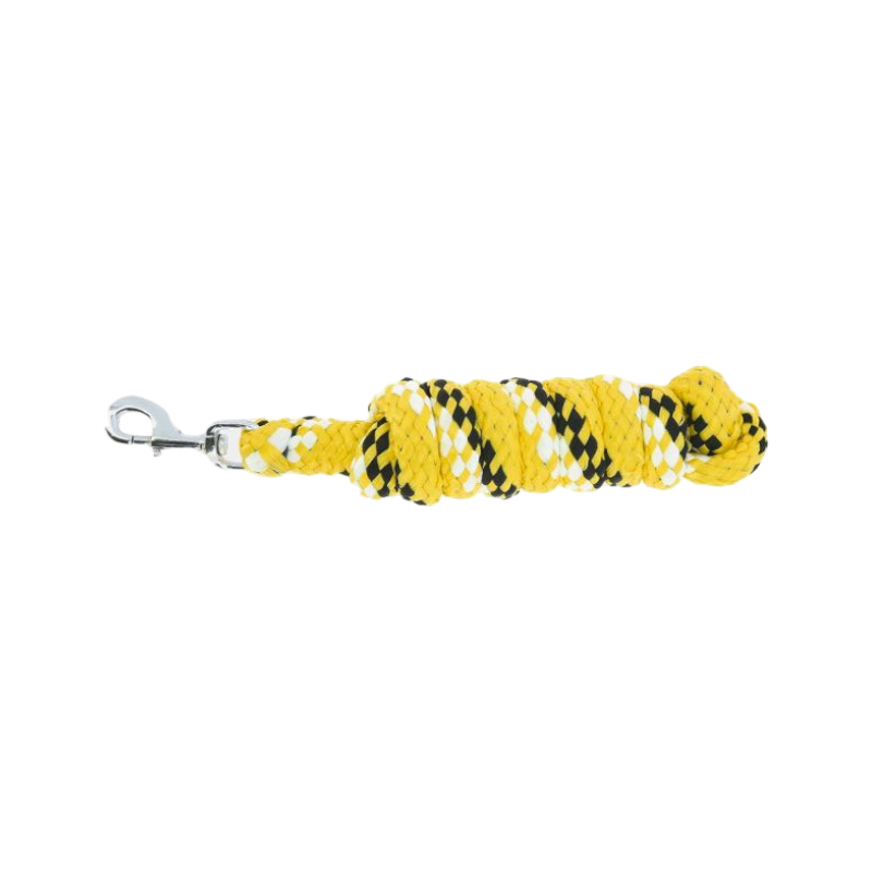 Equithème - Lanyard Line white / black / yellow