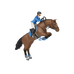 PAPO - Show jumping horse and rider | - Ohlala