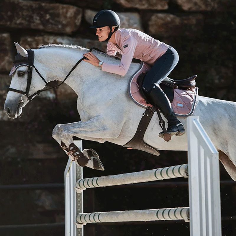 Equestrian Stockholm - Schabracke Pink Pearl | - Ohlala