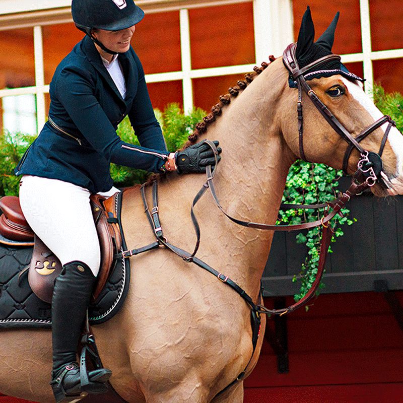 Equestrian Stockholm - Black Edition Saddle Pad | - Ohlala