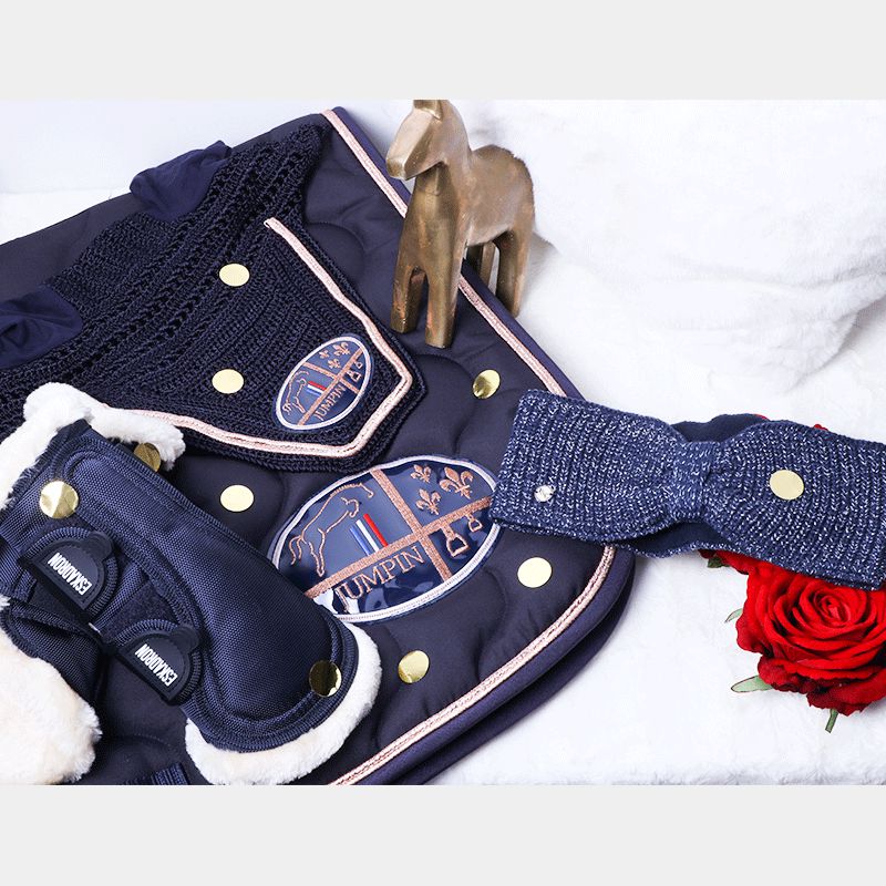 Eskadron - Closed Sheepskin Boots Navy | - Ohlala
