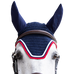 Jump'In - Balthazar navy/red horse ear bonnet | - Ohlala