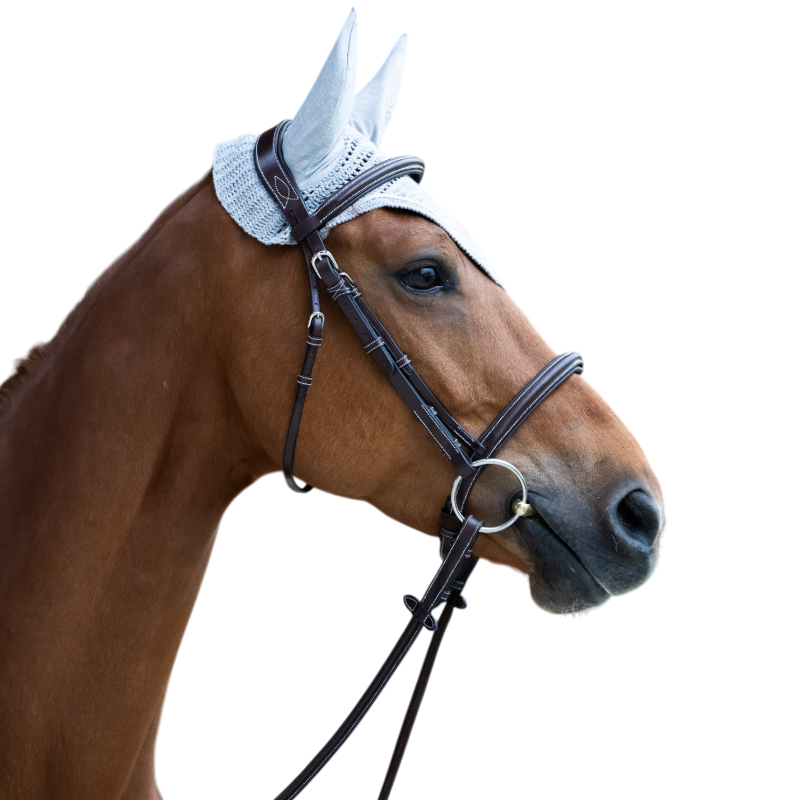 Jump'In - Balthazar gray horse bonnet/ lurex
