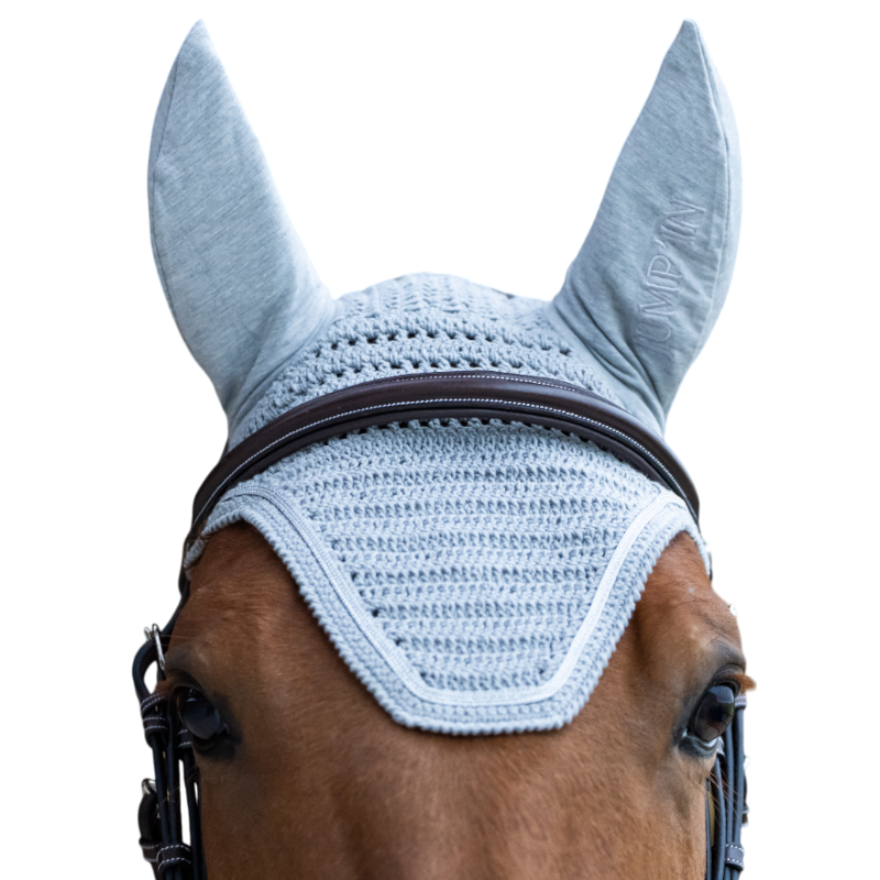 Jump'In - Balthazar gray horse bonnet/ lurex