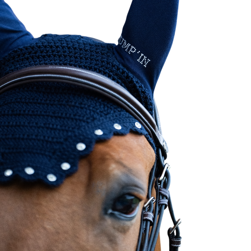 Jump'In - Balthazar marine/diamond horse bonnet