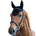Jump'In - Bonnet pour chevaux Balthazar noir/ noir | - Ohlala
