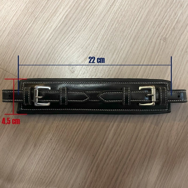 Jump'In - Hackamore skórzany długie ramiona prostokątny noseband czarny | - Ohlala