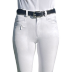 Jump'In - Pantalon d'équitation fille Luna blanc | - Ohlala