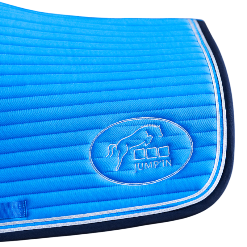 Jump'In - Balthazar saddle pad royal blue/navy | - Ohlala