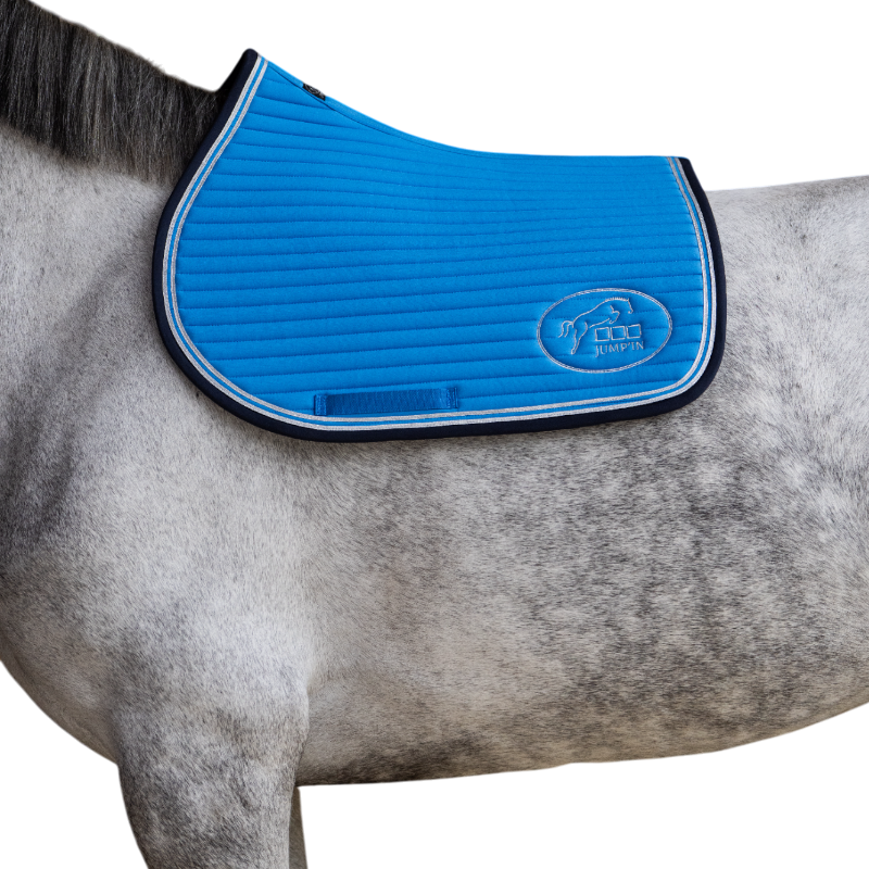 Jump'In - Balthazar saddle pad royal blue/navy | - Ohlala