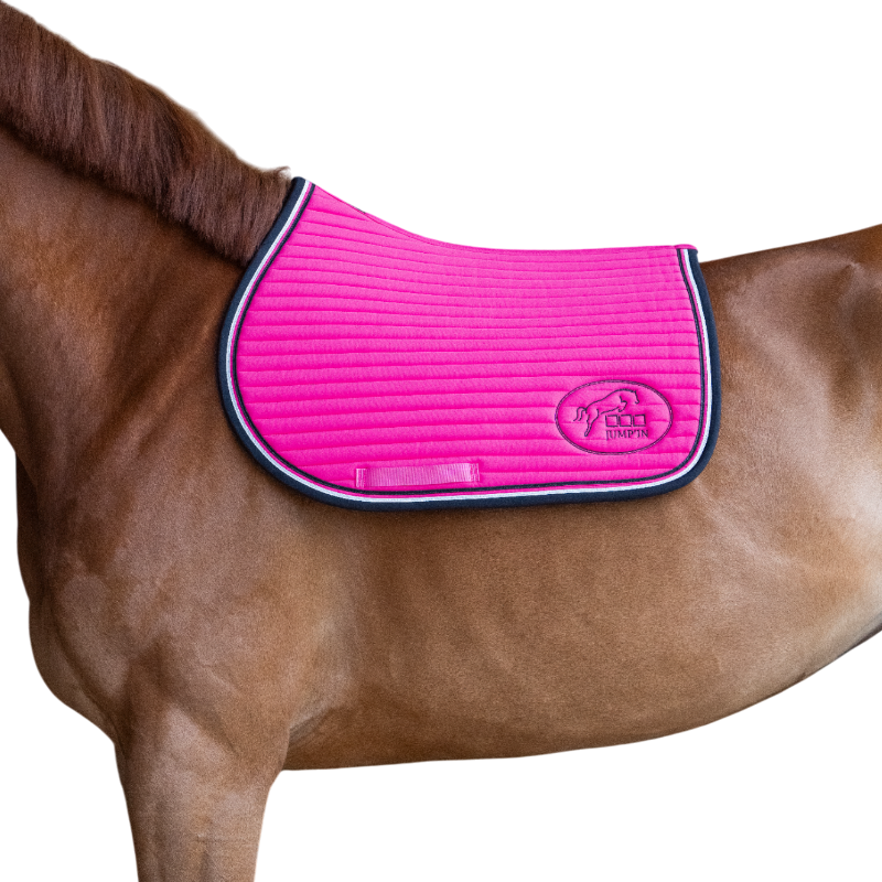 Jump'In - saddle pad Balthazar fuchsia/black