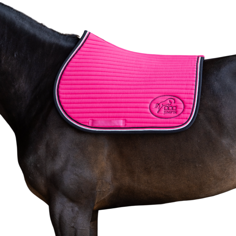 Jump'In - saddle pad Balthazar fuchsia/black