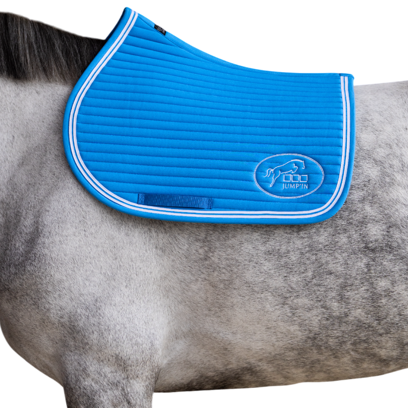 Jump'In - Balthazar Royal Blue/Black Saddle Pad | - Ohlala