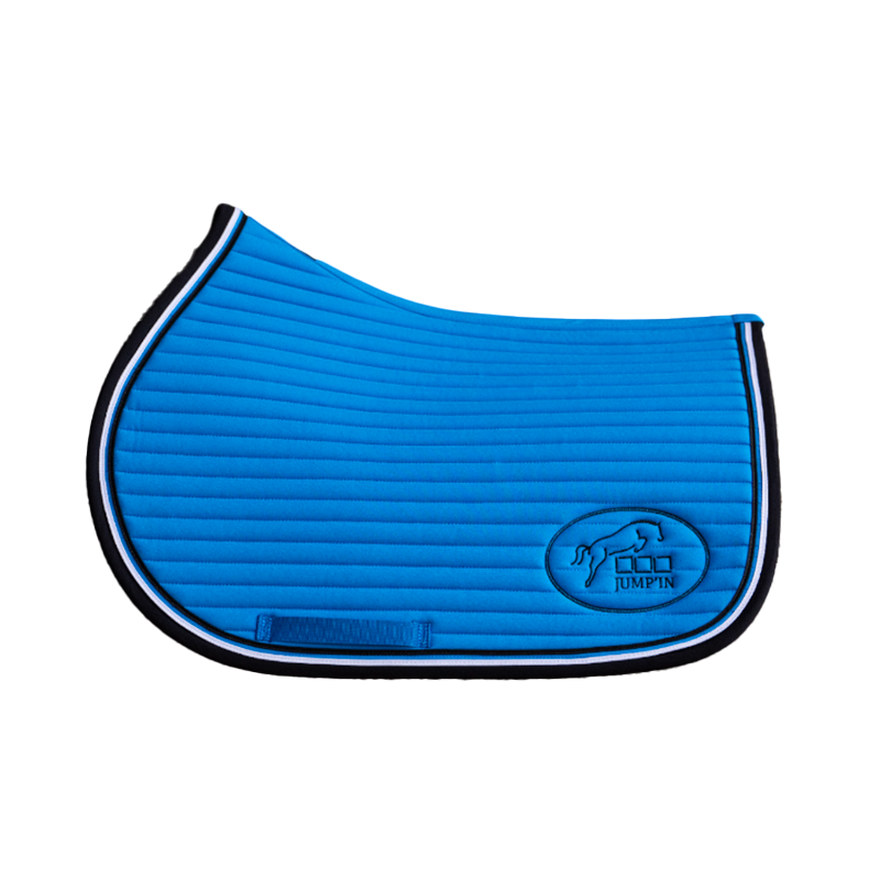 Jump'In - Tapis de selle Balthazar bleu royal/ noir | - Ohlala