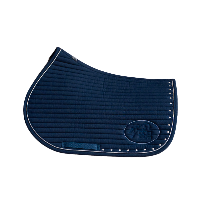 Jump'In - Tapis de selle Balthazar marine/ diamant | - Ohlala