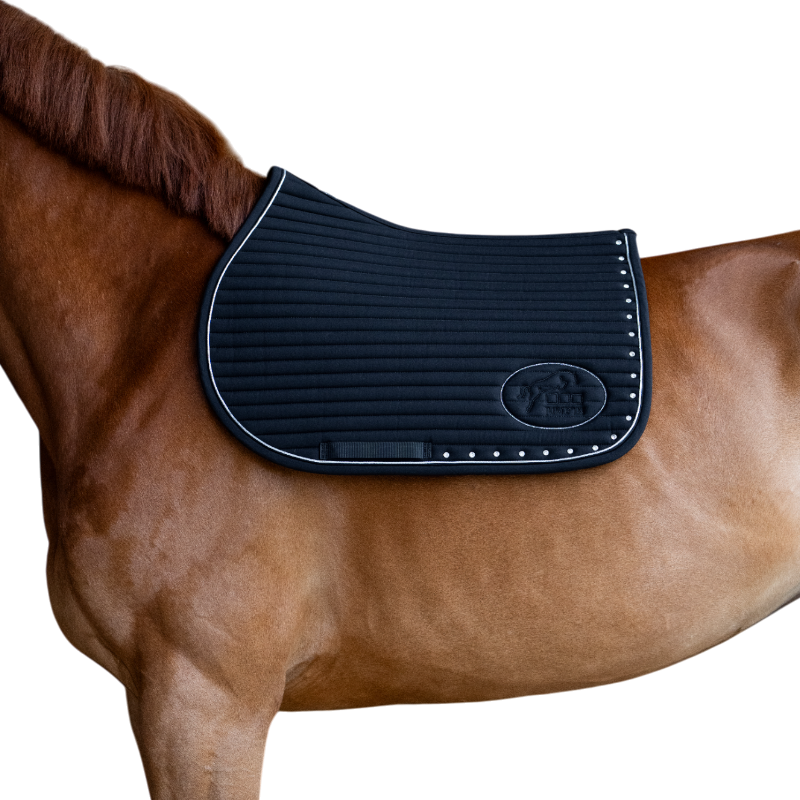 Jump'In - Balthazar black/diamond saddle pad | - Ohlala