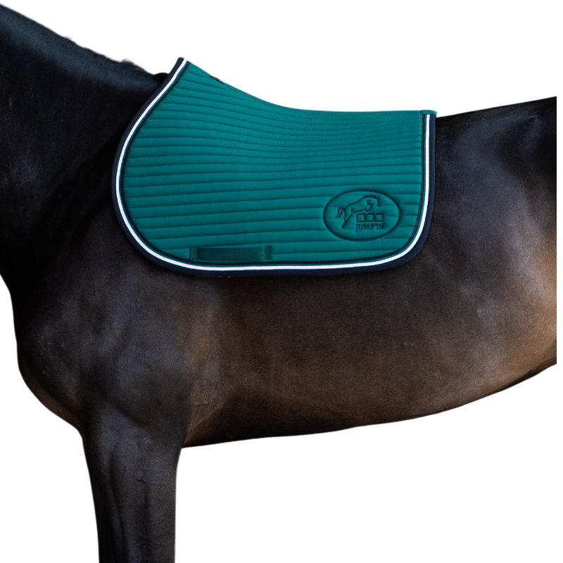 Jump'In - saddle pad Green/black Balthazar