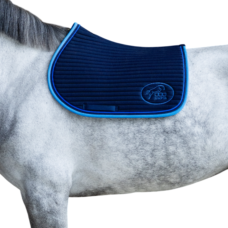 Jump'In - Balthazar navy/ royal blue saddle pad | - Ohlala