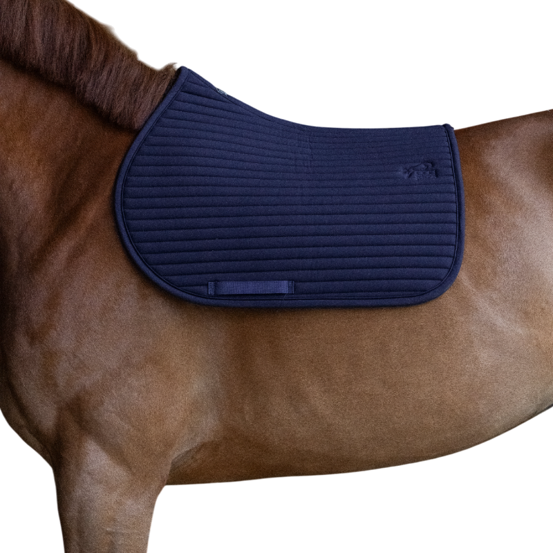 Jump'In - Tapis de selle Balthazar marine | - Ohlala