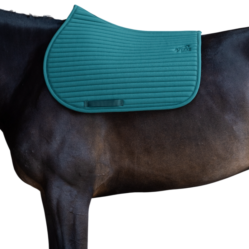 Jump'In - Balthazar Green Saddle Pad | - Ohlala