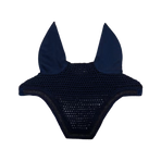 Kentucky Horsewear - Bonnet pour chevaux Wellington Velvet Mini Pearls marine | - Ohlala