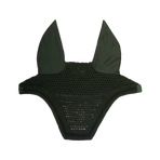 Kentucky Horsewear - Bonnet anti-bruits para caballos Wellington Velvet Mini Pearls pine green | - Ohlala