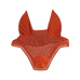 Kentucky Horsewear - Bonnet pour chevaux anti-bruits Wellington Velvet orange | - Ohlala