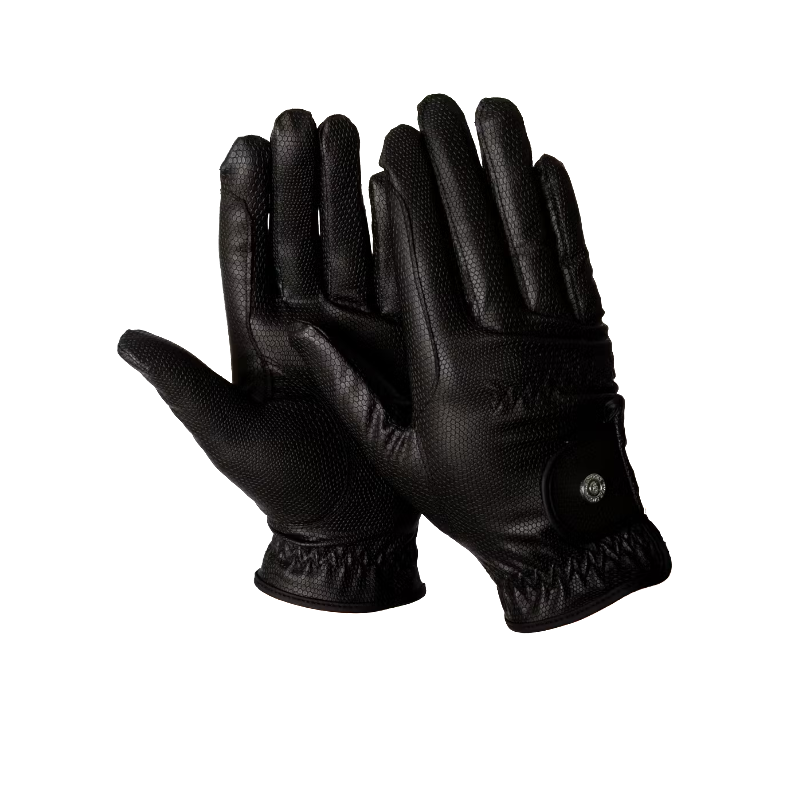 Kentucky Horsewear - Grip black winter riding gloves | - Ohlala