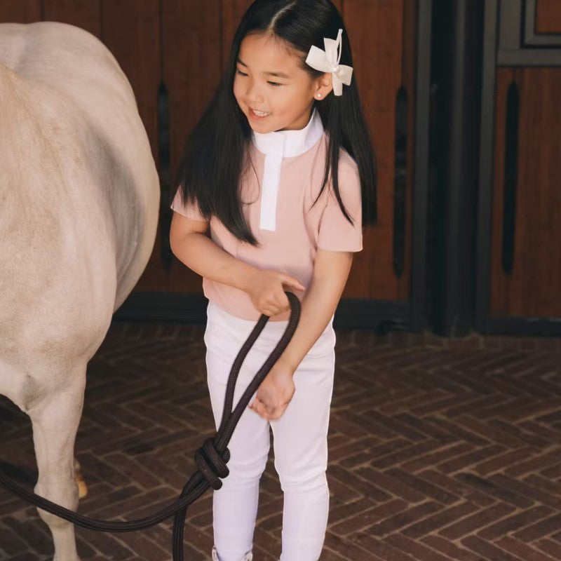Kentucky Horsewear - Sammy Kids girls full grip white riding leggings | - Ohlala