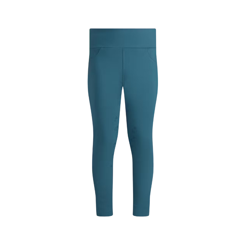Kentucky Horsewear - Sammy Kids girls full grip emerald riding leggings | - Ohlala