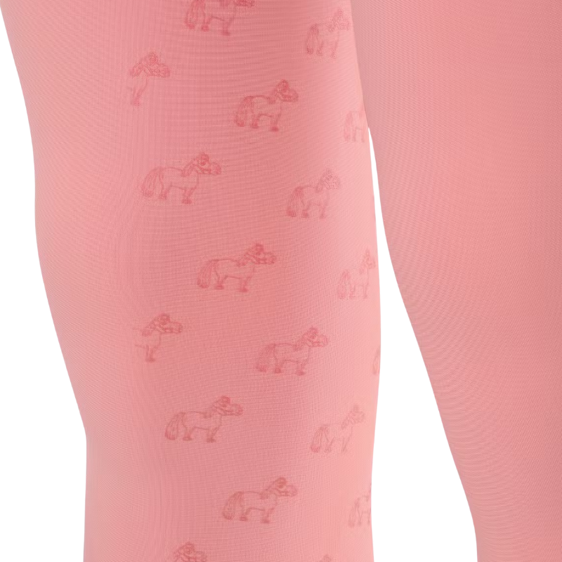 Kentucky Horsewear - Sammy Kids girls full grip dusty pink riding leggings | - Ohlala