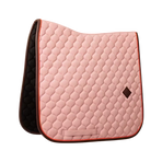Kentucky Horsewear - Onion Quilt Leather Neon Dusty Rose Dressage Saddle Pad | - Ohlala
