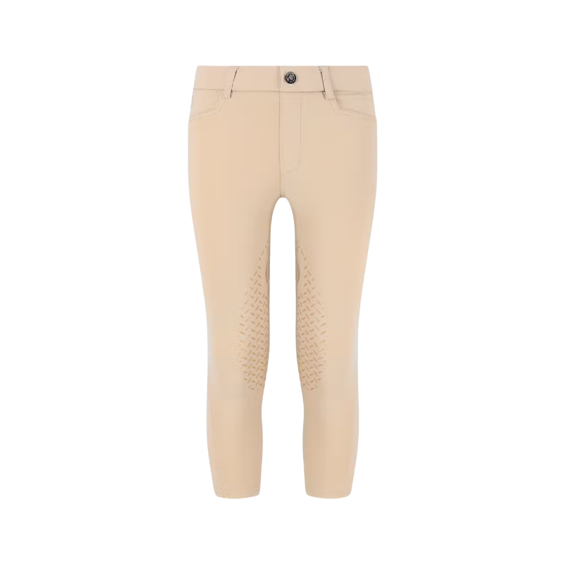 Kentucky Horsewear - Mexico Kids Boys Knee Grip Riding Leggings Beige | - Ohlala
