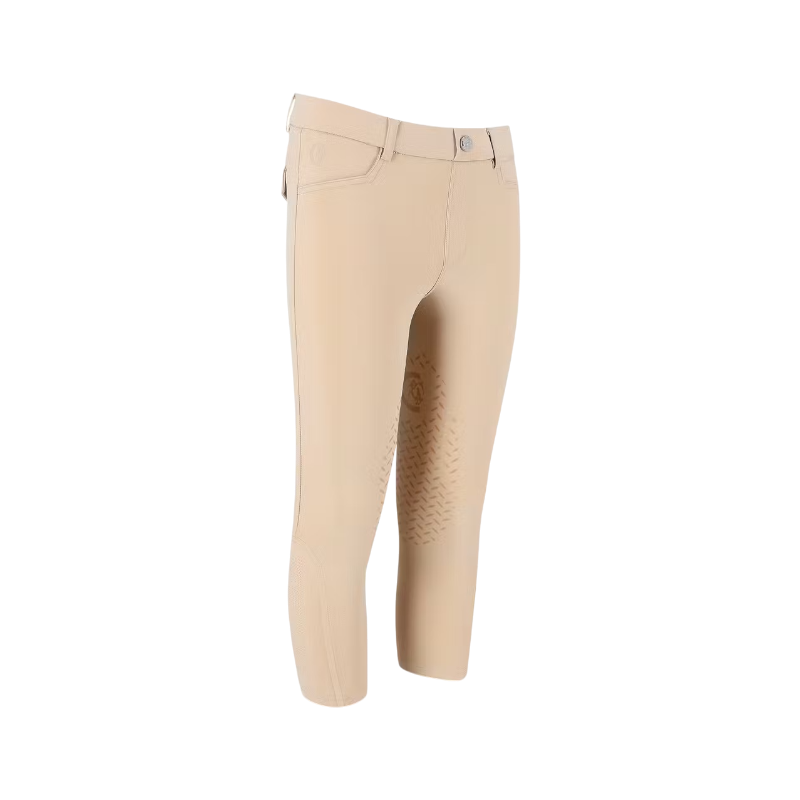 Kentucky Horsewear - Mexico Kids Boys Riding Leggings with Knee Grip beige | - Ohlala