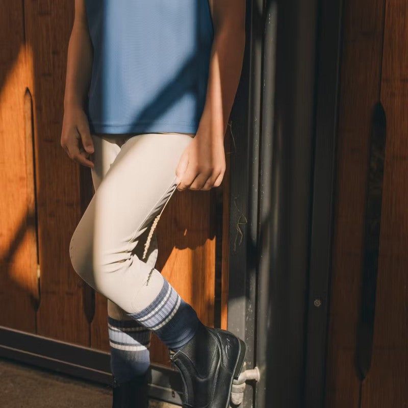 Kentucky Horsewear - Mexico Kids Boys Riding Leggings with Knee Grip beige | - Ohlala