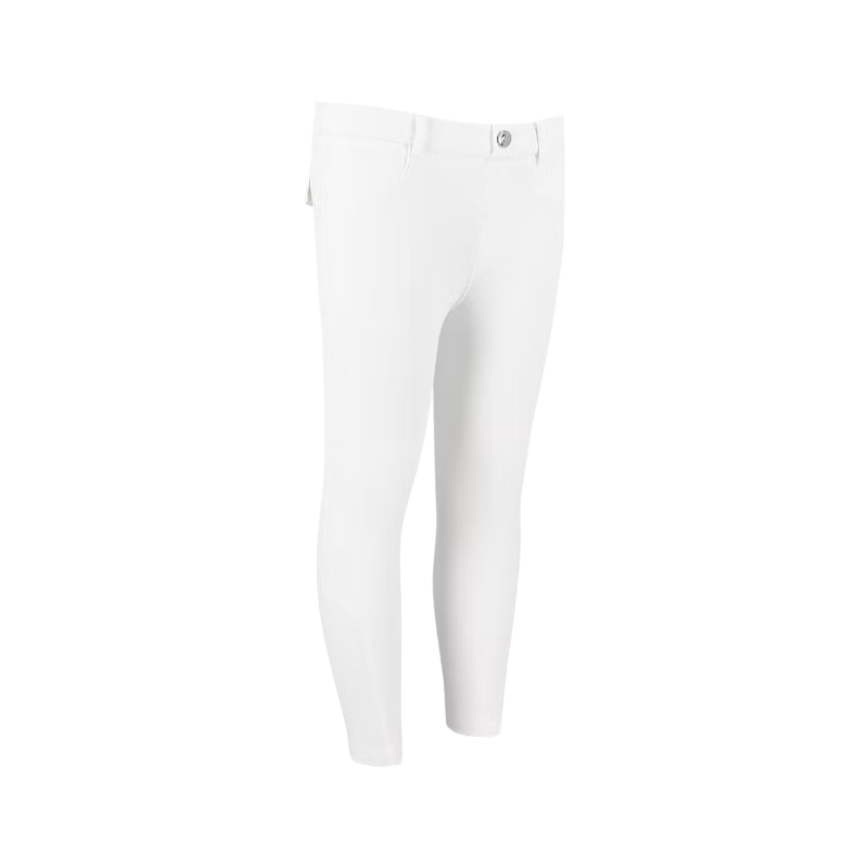 Kentucky Horsewear - Mexico Kids Boys Knee Grip Riding Leggings White | - Ohlala