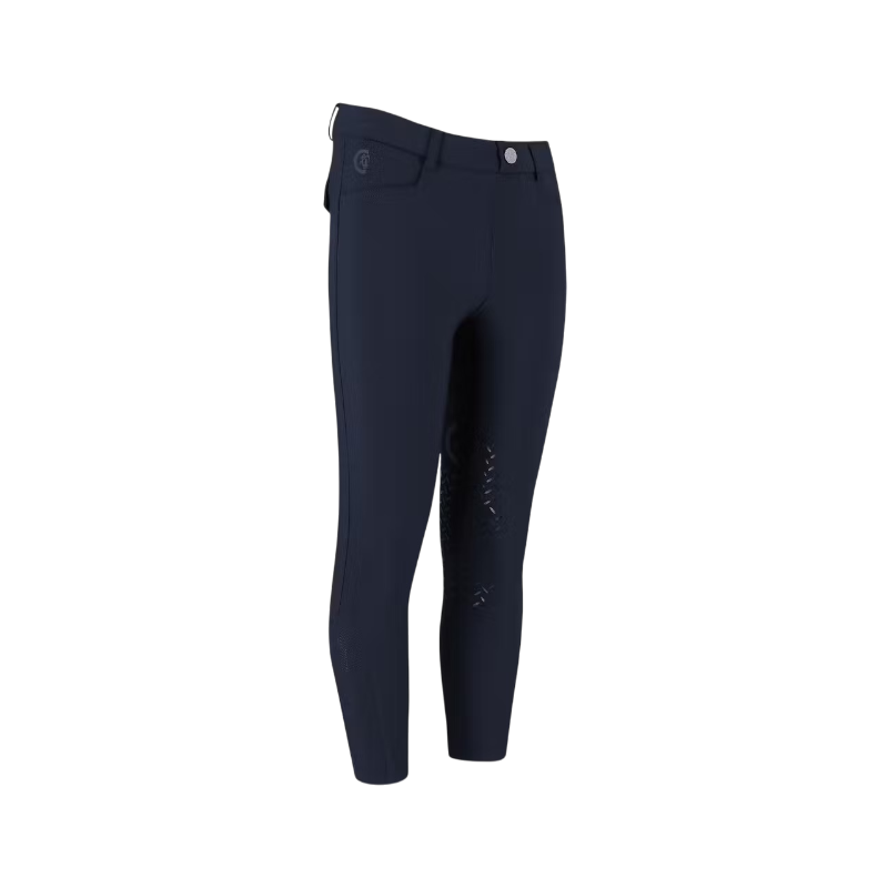Kentucky Horsewear - Mexico Kids Boys Riding Leggings with Knee Grip navy | - Ohlala